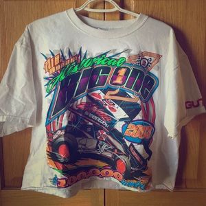 y2k race car shirt